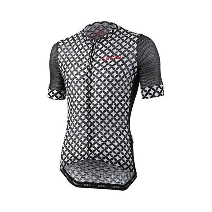 2021 Fahrradbekleidung Le Col Grau Trikot Kurzarm und Tragerhose